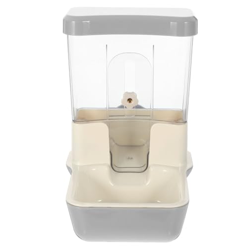 MAGICLULU Futterstelle Für Kaninchen Selbstspender Futterautomat Für Hunde Wasserspender Für Hundekäfig Wasserspender Für Kaninchen Selbstausgebender Feeder Hamger Sprinkler Pp Trinkbrunnen von MAGICLULU