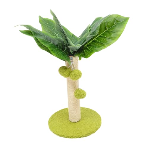 MAGICLULU Katzenkratzbaum Geschenk Für Katzenliebhaber Kratzbäume Aus Natürlichem Sisal Großer Kratzbaum Für Katzen Kletterbaum Kratzbäume Für Wohnungskatzen Hölzern Katze Kratzt Am Baum von MAGICLULU