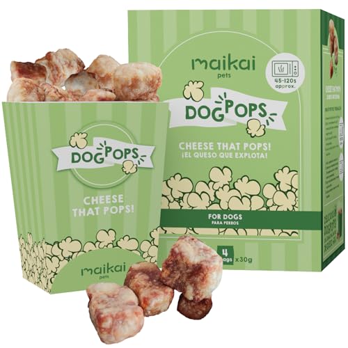 MAIKAI® Hunde Popcorn - Käse Popcorn für Hunde - Yak Käse - Hundeleckerli - Hunde Zahnpflege von MAIKAI