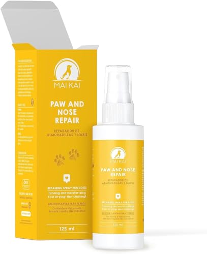 MAIKAI Pfotenbalsam für Hunde 125 ml - Heilende Pfotenpflege - Nasenbalsam - Feuchtigkeitspflege und -Behandlung für Rissige Pfoten und Trockene Nase - Pfotenspray für Hunde von MAIKAI