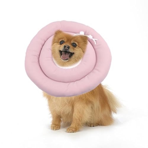 Weiche Hundekegel-Alternative nach Operationen, Bequeme Hundehalsbänder zur Genesung Hundehalskegel Verstellbarer Hunde, für kleine von MANYUN