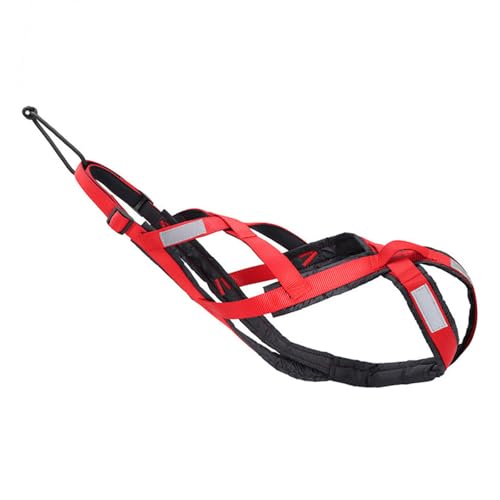 Hundegeschirr für Outdoor-Sportarten, verstellbare Passform für große Rassen, wasserdichter Haustier-Brustgurt zum Laufen und Skifahren, Laufen Hundegeschirr für Outdoor-Sportarten, verstellbare Passform für große Rassen, wasserdichter Haustier-Brustgurt zum Laufen und Skifahren, Laufen von MARCBUSE