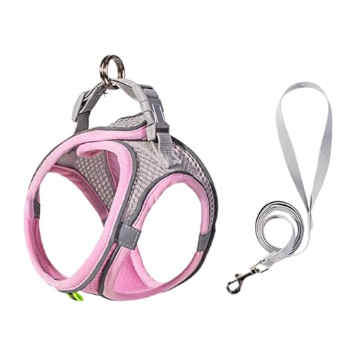 Katzengeschirr, ausbruchsicheres Design, gepolsterte Brustweste für kleine Hunde, Haustiere, Spaziergänge und Reisen, unverzichtbare Ausrüstung für Katzen Katzengeschirr, ausbruchsicheres Design, gepolsterte Brustweste für kleine Hunde, Haustiere, Spaziergänge und Reisen, unverzichtbare Ausrüstung für Katzen von MARCBUSE