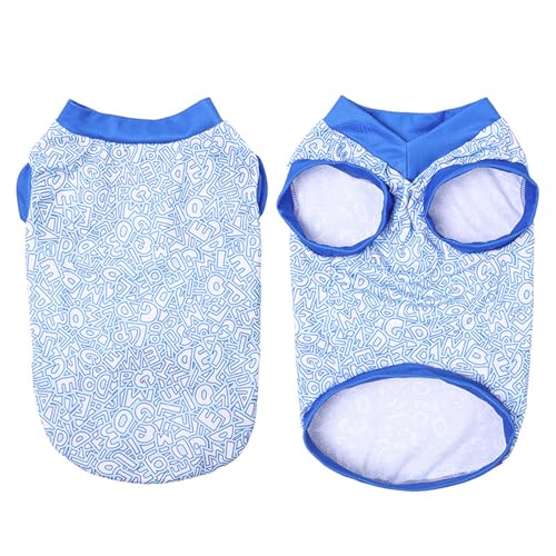 Kühlendes Hunde-Shirt, V-Ausschnitt, atmungsaktiver Stoff für aktive Haustiere, heißes Wetter, Outdoor-Abenteuer, Strandspaziergänge, Farbe: große Hunde, kühlende Stoffweste Kühlendes Hunde-Shirt, V-Ausschnitt, atmungsaktiver Stoff für aktive Haustiere, heißes Wetter, Outdoor-Abenteuer, Strandspaziergänge, Farbe: große Hunde, kühlende Stoffweste von MARCBUSE