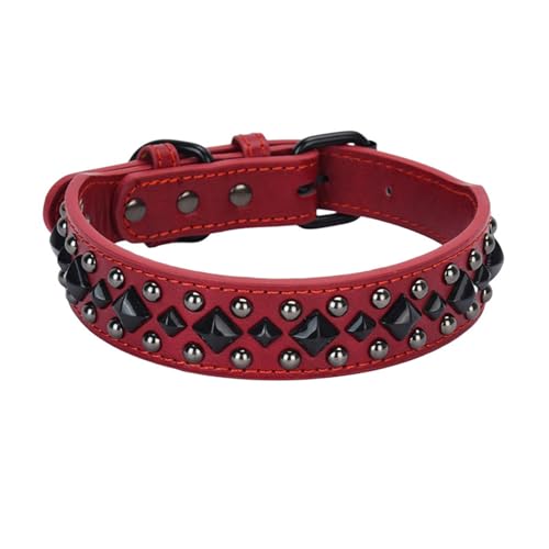 Modisches Punk-Hundehalsband, Anti-Bissschutz, bequem, Haustier-Halsband, modisches Nackenband Modisches Punk-Hundehalsband, Anti-Bissschutz, bequem, Haustier-Halsband, modisches Nackenband von MARCBUSE