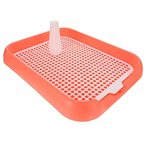 MARMERDO Haustiertoilette Pooping Welpen Puzzle Hundegrasunterlage Mit Tablett Pee-pad-Halter Hundetoilette Für Kleine Hunde Töpfchentraining Für Hunde Pp Töpfchenauflage Selbstreinigend von MARMERDO