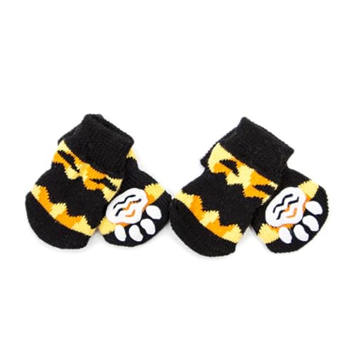 MARMERDO Pantoffel Socken Haustier Socken Pfotenschützer Für Hunde Katzenschuhe Halloween-kürbis-socken Socken Für Hunde Hundesocken Zum Lecken Kürbis Socken Kurze Stiefel Großer Hund von MARMERDO