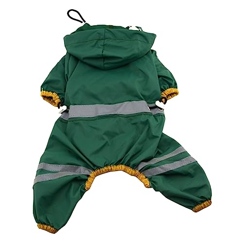 MARMERDO Regenmantel für Haustiere hunderegenmantel Regenjacken für Hunde Hunde-Regenmantel-Hoodie Regenponcho für Hunde wimperntusche Regenjacke für Haustiere Haustier Regen Slicker von MARMERDO