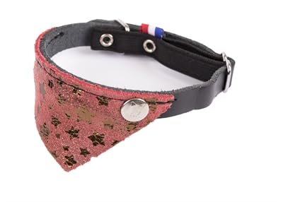 Martin Halsband Katze Miami rot / schwarz von MARTIN