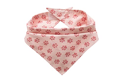 Mate for dogs Hunde Halstuch Bandana (L, rosa) von MATE FOR DOGS