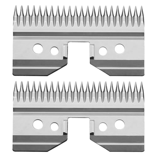 MAWAER 2 x Schnellzufuhr-Metall-Ersatzklingen für Oster Fast Feed Clipper A5 Fellpflege, bewegliche Klinge von MAWAER