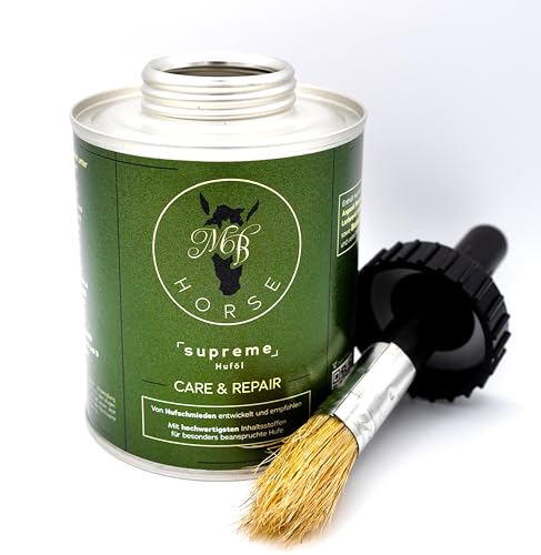 MB HORSE Supreme Huföl Care&Repair mit Pinsel von MB HORSE