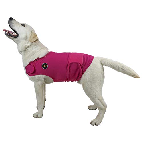 MCHY Hunde-Donner-Shirts, Angstlinderung für Hunde, Donnerjacke, Beruhigung, Größe XL von MCHY