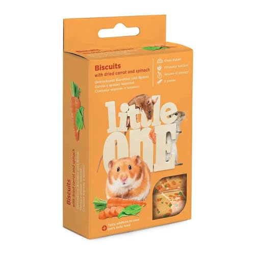 LITTLEONE Biscuits Karotte, Spinat, Tier, klein, 8 x 35 g von MEALBERRY