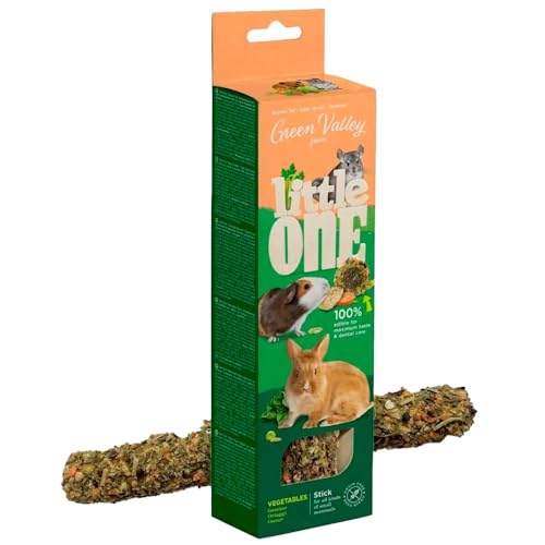 Little One Green Valley Grain Free Riegel mit Gemüse, vollständig essbar für Nagetiere, 1х160 g von Mealberry