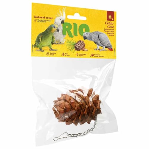 Rio Kegel aus natürlichem Zedernholz, 8 x 55 g von MEALBERRY