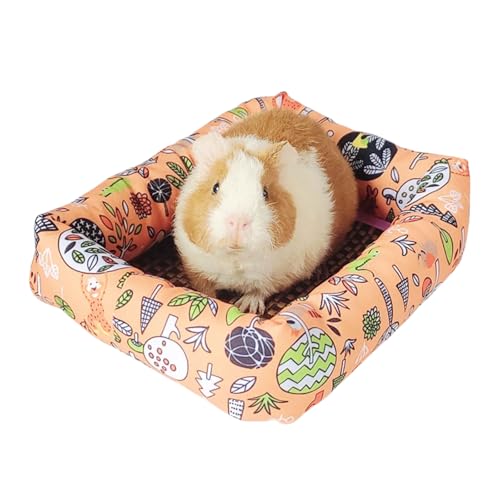 MEIBAOGE Kissen Bett Hamsterkissen Bett Kissen Kaninchen Spielzeug Weiche Pad Haus für Hamster für Rennmäuse Molar Spielzeug Bett von MEIBAOGE