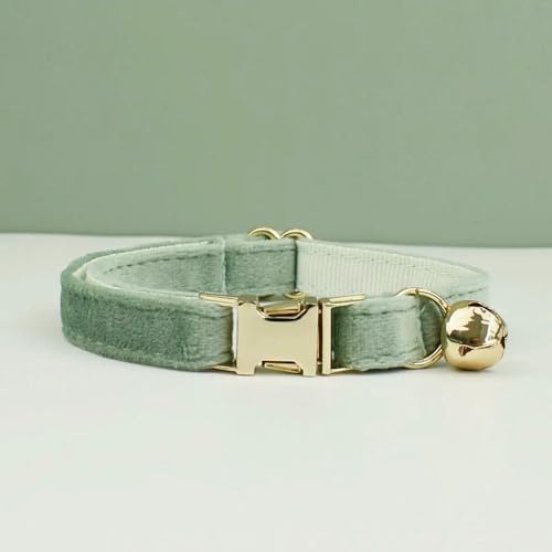 MEIFULLE Katzenhalsband aus Samt mit Schleife und Glöckchen – personalisiertes, verstellbares Design für kleine Katzen MEIFULLE Katzenhalsband aus Samt mit Schleife und Glöckchen – personalisiertes, verstellbares Design für kleine Katzen von MEIFULLE