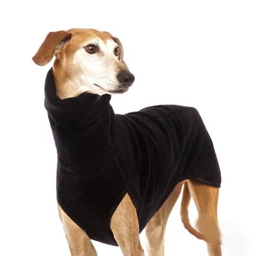 ravura Winterwarmer Hundemantel – Stylischer Turtleneck für Kalte Tage Hundewintermantel aus Polarfleece – Kälte- und Wärmeschutz, Bequeme Hundebekleidung für Outdoor-Aktivitäten von MEIION