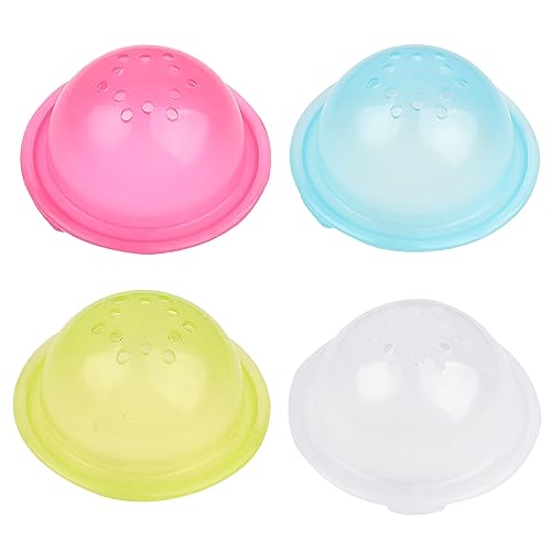 MEISH 4 Stück Hamsterkäfig Rohre Stopper Hamsterkäfig Tunnel Plugs Hamstertunnel Externe Rohre Stopper Plug Endkappe Käfig Baffle Zubehör für Hamster von MEISH