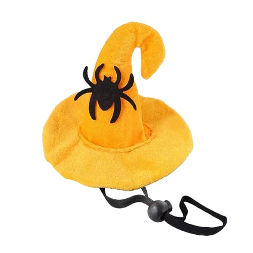 MEISH Halloween-Haustierhut, Spinne, Hexenhut, lustiges Haustierkostüm, Hüte, Cosplay, Hut, verstellbar, Halloween-Hundezubehör für Haustiere MEISH Halloween-Haustierhut, Spinne, Hexenhut, lustiges Haustierkostüm, Hüte, Cosplay, Hut, verstellbar, Halloween-Hundezubehör für Haustiere von MEISH