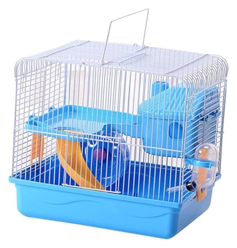 HamsterkäfigVilla Käfig for kleine Haustiere Burenkäfig Hamster+Käfige Hamsterkäfig Chinchillakäfig Haustierkäfig Blau von MEMEM