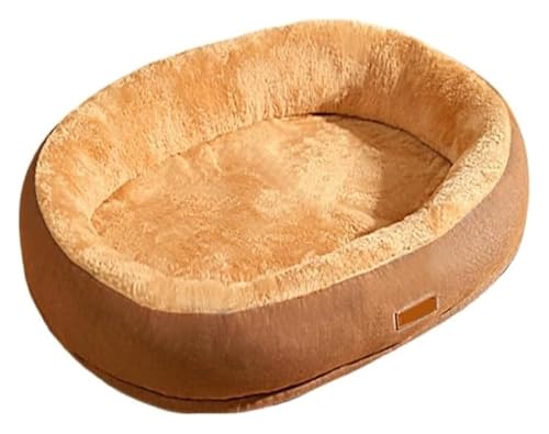 MEMEM KatzenbettHundebett Hundebetten for kleine und mittelgroße Hunde Waschbares Welpenbett Beruhigendes Kuschelbett Flauschiges Katzen-/Kätzchenbett Haustierbett for Hund und Katze(50 * 40cm) von MEMEM