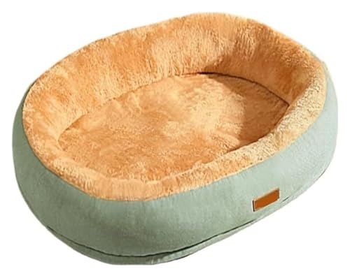 MEMEM KatzenbettHundebett Hundebetten for kleine und mittelgroße Hunde Waschbares Welpenbett Beruhigendes Kuschelbett Flauschiges Katzen-/Kätzchenbett Haustierbett for Hund und Katze(60 * 45cm) von MEMEM