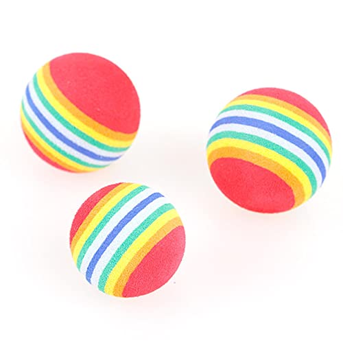 10 Teile/los Mini Kleine Hundespielzeug Für Haustiere Hunde Chew Ball Welpen Hundeball Für Haustier Spielzeug Welpen Tennisball Hundespielzeug Ball Pet Produkte von MENGDIYAQIAN