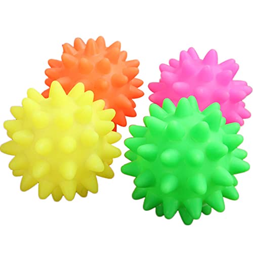 Hundespielzeug Schönes neues Gummiball Spielzeug Hund Haustier Spaß Spikey Ball Beißen Kauen Und Spielzeug Ball Zubehör von MENGDIYAQIAN