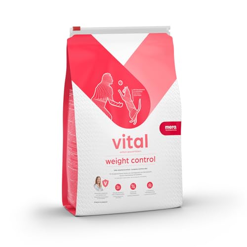 MERA Vital Weight Kontrol Katze (3kg), Diätfutter für ausgewachsene Katzen, wenig Fett, zur Erhaltung des Idealgewichts von MERA