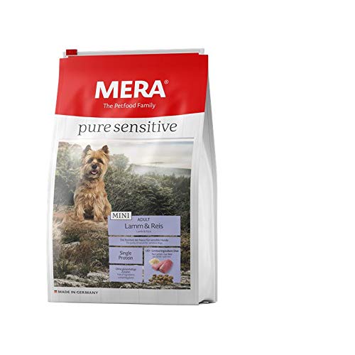 Mera Dog Pure Sensitive Mini Lamm & Reis 1 kg von MERA