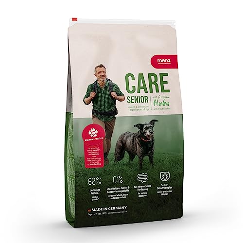 mera Care Senior Huhn, Hundefutter für Senioren, mit 83% tierischen Protein, ohne Weizen, 1kg von MERA