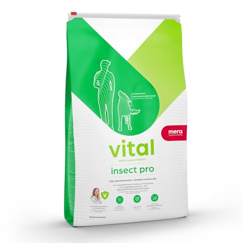 MERAVITAL Insect Pro (3kg), Hundefutter trocken, hypoallergenes und getreidefreies Diätfutter bei Allergien und Unverträglichkeiten von MERAVITAL Einfach gesund füttern