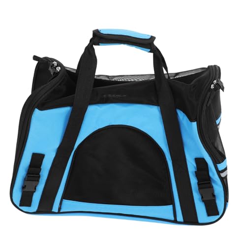 MERRYHAPY Faltbare Haustier-Transportbox Haustier-Tasche Träger mit komfortablem Design für Katzen und Hunde für den Außen- und Innenbereich von MERRYHAPY