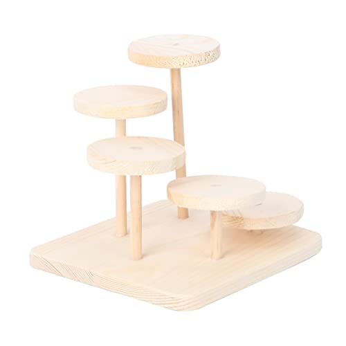 MERRYHAPY Sicheres langlebiges Hamster-Stationsbrett aus Holz Plattform oder Spielplatz-Krabbelspielzeug für Kleintiere von MERRYHAPY