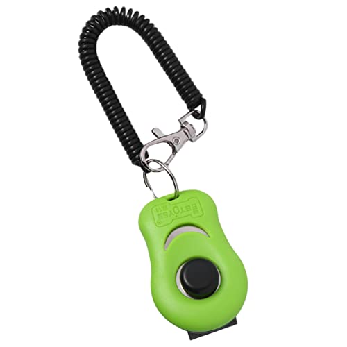 MERRYHAPY 1pc Button Clicker Haustier Training Tool Für Hund Katze Vogel Huhn Schaf Clicker Hundetrainer von MERRYHAPY