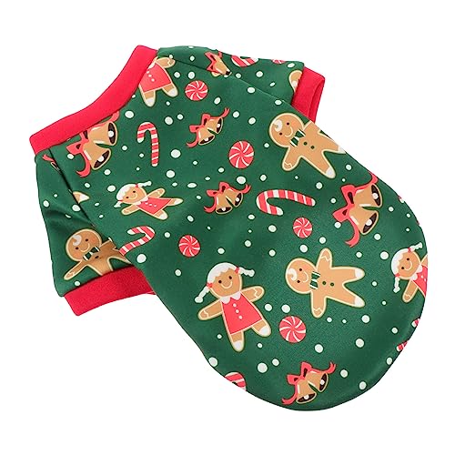 MERRYHAPY 1Stk Weihnachtskleidung für Hunde Haustier-Festival-Kostüm Katze weihnachtskostüme Weihnachts hundepullover Weihnachten hundehalsband Heimtierbedarf Haustierbedarf Polyester-Vlies von MERRYHAPY