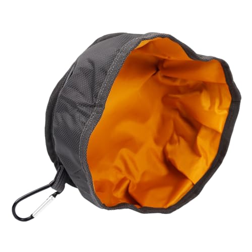 MERRYHAPY Faltbarer Futternapf für Haustiere Oxford-wasserdichter Napf tragbarer Futternapf für Haustiere Wassernapf für Hunde für Outdoor-Camping Wandern von MERRYHAPY