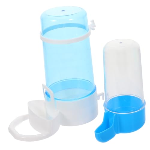 MERRYHAPY 2Pcs Automatische Trinkwasser Schüssel für Geflügel Vogel Feeder Wasser Schüssel Käfig Zubehör von MERRYHAPY