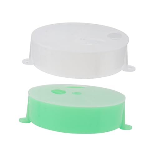 MERRYHAPY 2 Stücke Papagei Futter Box Vogel Papageien Futterrad für Ratten Bausatz interaktives intelligenzspielzeug Papageienfutterbälle Papageienzubehör Rostfreier Stahl Green von MERRYHAPY