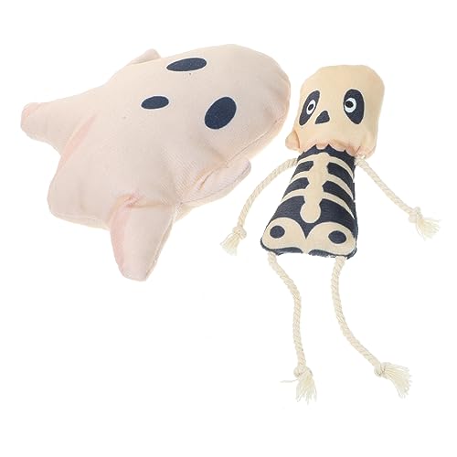 MERRYHAPY 2St Katzenspielzeug Halloween Spielzeug Soft Toy Beißspielzeug für Haustiere tragbares Kätzchenspielzeug Spielzeuge Halloween-Spielzeug Spielzeug für Katzen Plüschtiere für Katzen von MERRYHAPY