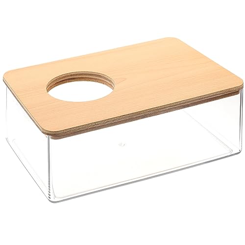 MERRYHAPY 3st Hamster-sandkasten Haustierzubehör Sandbadbehälter Für Hamster Haustiere Sandbad Für Hamster Gießen Klare Hamsterbadewanne Transparente Hamsterbadewanne Ratte Zurück Käfig Holz von MERRYHAPY