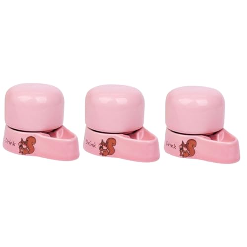 MERRYHAPY 3st Mini-wasserspender Für Haustiere Automatische Tränke Für Haustiere Kleine Tier Wasserflasche Wassernapf Für Hamster Autotrinken Von Haustieren Meerschweinchen Wassernapf Rosa von MERRYHAPY