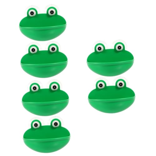 MERRYHAPY 6 STK Klettertisch Für Haustiere Schildkröte Zubehör Kröte Tank Dekor Amphibien-wasserfrosch-lebensraum Frosch Ruheplatte Schildkrötenversteck Frosch Terrarium Reptil Green Plastik von MERRYHAPY