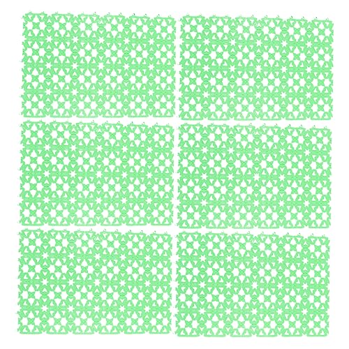 MERRYHAPY 6 Stücke Kaninchen Käfigmatten Tierfuß Pads Anti-Kratzer Pet Hamster Pad Zufällige Farbe von MERRYHAPY