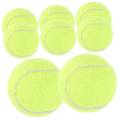 MERRYHAPY 8St Tennis trainieren Multifunktions-Tennisbälle Tennisbälle im Freien Hundekaubälle Spielzeug Interactive Dog Toys wurfball für Hunde Hundeball Hundespielzeug Masse Gummi von MERRYHAPY