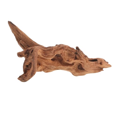 MERRYHAPY Aquarium Versunkenes Holz Aquarium-dekore Dekorationen Für Aquarien Aquarium-Ornament Aquariumzubehör Fisch Tank Log Basteln Sie Totholz Aquarium Holzhandwerk Totholzdekor Hölzern von MERRYHAPY