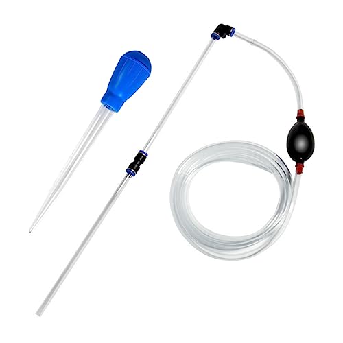 MERRYHAPY Aquarium Wasserwechsel Set Mit Langem Siphon Und Fischtank Reiniger Farbe Zufällig Handbetriebene Sauggarnitur Zur Einfachen Reinigung Und Pflege Ihres Aquariums von MERRYHAPY