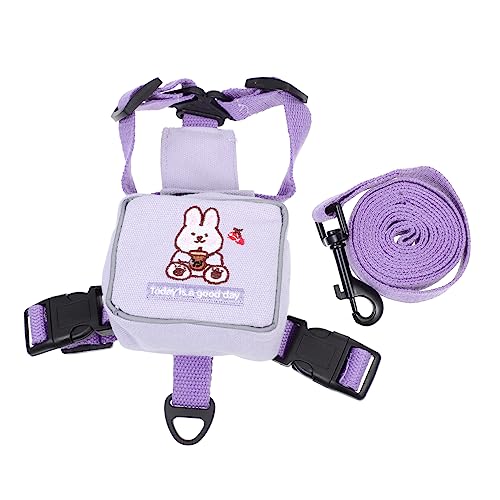 MERRYHAPY Verstellbarer Brustgurt Katzengeschirr Rucksack-Design zum Gehen und Tragen von MERRYHAPY